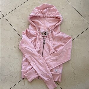 Kids Pink Hoodie Jacket